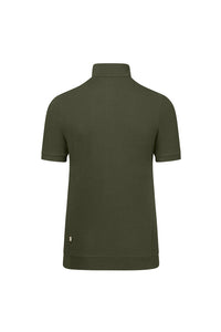 HAKRO Damen Zip-Shirt Piqué MIKRALINAR® ECO 334 olive