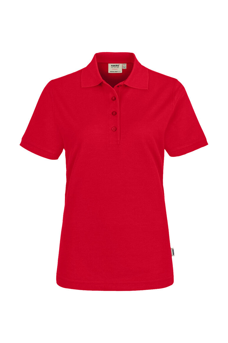 HAKRO Damen Poloshirt MIKRALINAR® ECO 369 rot