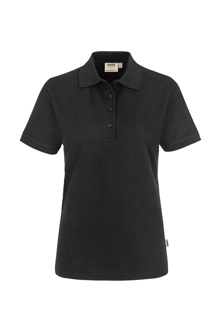 HAKRO Damen Poloshirt MIKRALINAR® ECO 369 schwarz