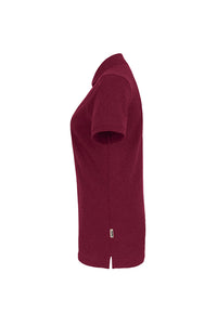 HAKRO Damen Poloshirt MIKRALINAR® ECO 369 weinrot