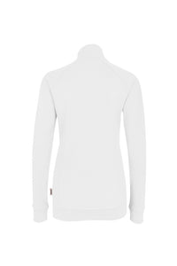 HAKRO Damen Sweatjacke Premium 406 weiß