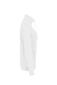 HAKRO Damen Sweatjacke Premium 406 weiß