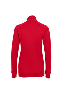 HAKRO Damen Sweatjacke Premium 406 rot