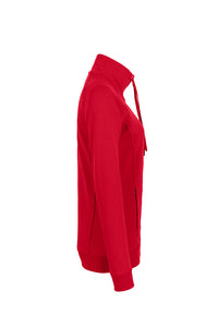 HAKRO Damen Sweatjacke Premium 406 rot