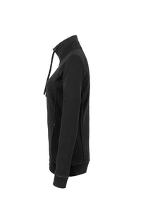 HAKRO Damen Sweatjacke Premium 406 schwarz