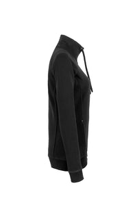 HAKRO Damen Sweatjacke Premium 406 schwarz