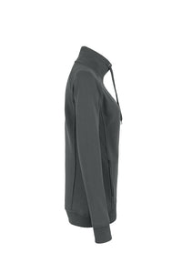 HAKRO Damen Sweatjacke Premium 406 anthrazit