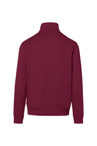 HAKRO Zip-Sweatshirt Premium 451 weinrot