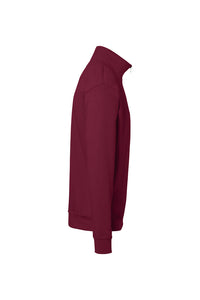 HAKRO Zip-Sweatshirt Premium 451 weinrot