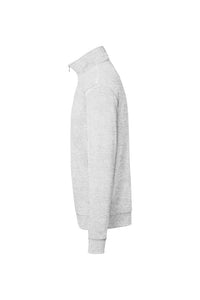 HAKRO Zip-Sweatshirt Premium 451 ash meliert