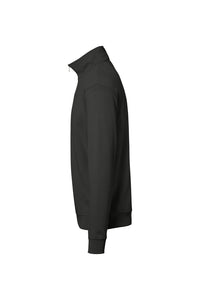 HAKRO Zip-Sweatshirt Premium 451 karbongrau