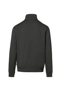 HAKRO Zip-Sweatshirt Premium 451 karbongrau