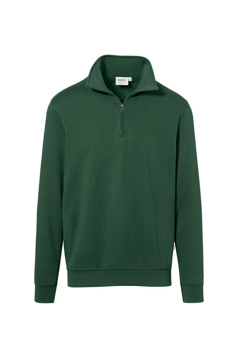 HAKRO Zip-Sweatshirt Premium 451 tanne