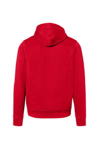 HAKRO Kapuzenjacke Bonded ECO 455 rot/silber