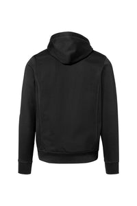 HAKRO Kapuzenjacke Bonded ECO 455 schwarz/silber
