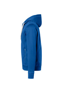 HAKRO Kapuzenjacke Bonded ECO 455 royalblau/silber