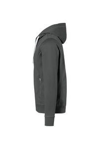 HAKRO Kapuzenjacke Bonded ECO 455 anthrazit/silber