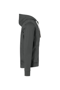 HAKRO Kapuzenjacke Bonded ECO 455 anthrazit/silber