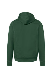 HAKRO Kapuzenjacke Bonded ECO 455 tanne/silber