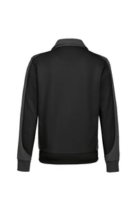 HAKRO Sweatjacke Contrast MIKRALINAR® 477 schwarz/anthrazit