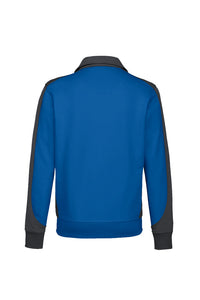 HAKRO Sweatjacke Contrast MIKRALINAR® 477 royalblau/anthrazit