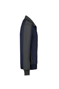 HAKRO Sweatjacke Contrast MIKRALINAR® 477 tinte/anthrazit