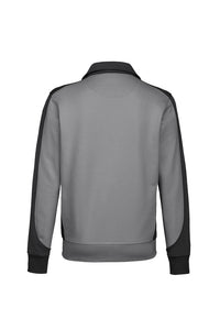HAKRO Sweatjacke Contrast MIKRALINAR® 477 titan/anthrazit