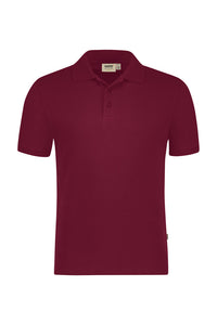 HAKRO Poloshirt Bio-Baumwolle 501 weinrot