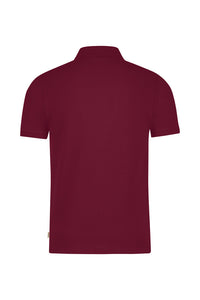 HAKRO Poloshirt Bio-Baumwolle 501 weinrot
