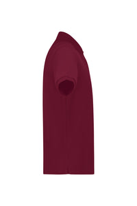 HAKRO Poloshirt Bio-Baumwolle 501 weinrot