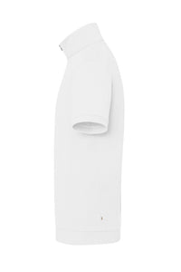 HAKRO Zip-Shirt Piqué MIKRALINAR® ECO 534 weiß