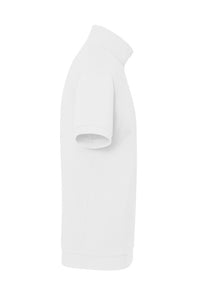 HAKRO Zip-Shirt Piqué MIKRALINAR® ECO 534 weiß