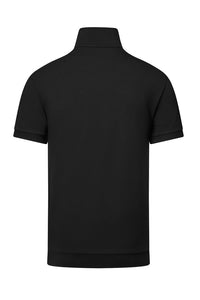 HAKRO Zip-Shirt Piqué MIKRALINAR® ECO 534 schwarz