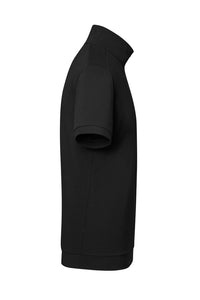 HAKRO Zip-Shirt Piqué MIKRALINAR® ECO 534 schwarz