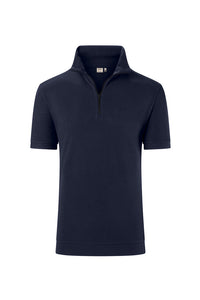 HAKRO Zip-Shirt Piqué MIKRALINAR® ECO 534 tinte