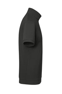 HAKRO Zip-Shirt Piqué MIKRALINAR® ECO 534 karbongrau
