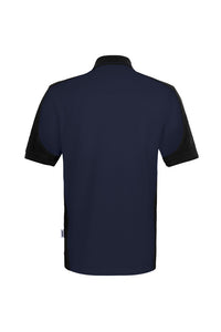 HAKRO Poloshirt Contrast  MIKRALINAR® ECO 539 tinte/schwarz