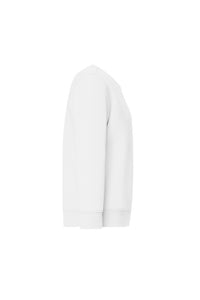 HAKRO Kinder Sweatshirt Bio-Baumwolle 541 weiß