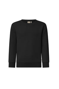 HAKRO Kinder Sweatshirt Bio-Baumwolle 541 schwarz