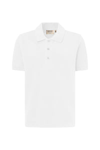 HAKRO Kinder Poloshirt Bio-Baumwolle 545 weiß