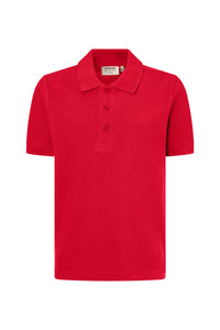 HAKRO Kinder Poloshirt Bio-Baumwolle 545 rot