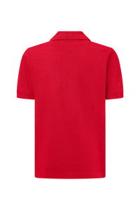 HAKRO Kinder Poloshirt Bio-Baumwolle 545 rot