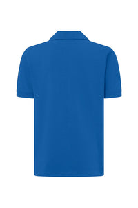 HAKRO Kinder Poloshirt Bio-Baumwolle 545 royalblau