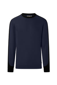 HAKRO Sweatshirt Contrast MIKRALINAR® ECO 549 tinte/schwarz