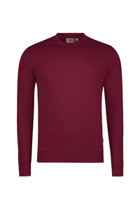 HAKRO Sweatshirt MIKRALINAR® ECO 550 weinrot