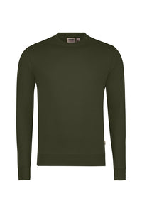 HAKRO Sweatshirt MIKRALINAR® ECO 550 olive