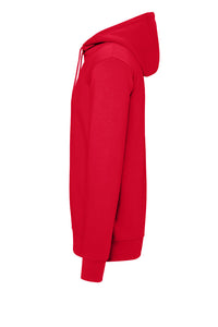 HAKRO Kapuzen-Sweatshirt Bio-Baumwolle 560 rot
