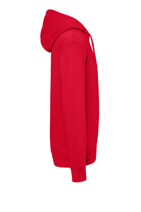 HAKRO Kapuzen-Sweatshirt Bio-Baumwolle 560 rot