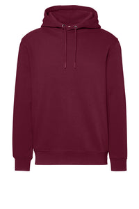 HAKRO Kapuzen-Sweatshirt Bio-Baumwolle 560 weinrot