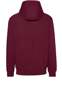 HAKRO Kapuzen-Sweatshirt Bio-Baumwolle 560 weinrot